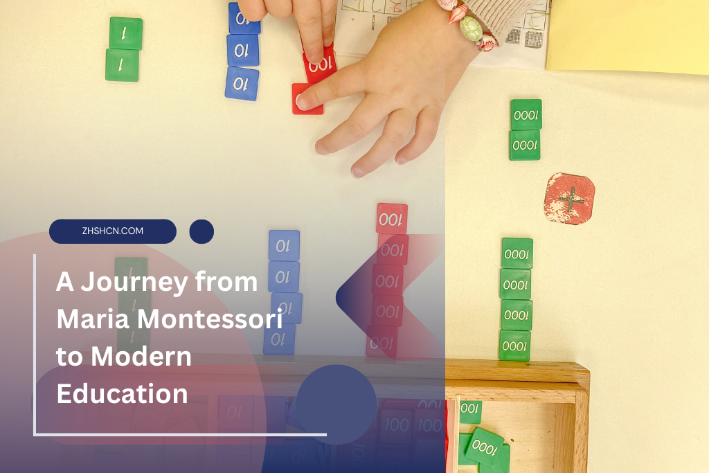 Un viaje de María Montessori a la educación moderna